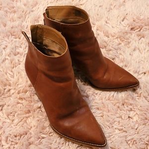 Lucky Brand brown leather boots - barely worn